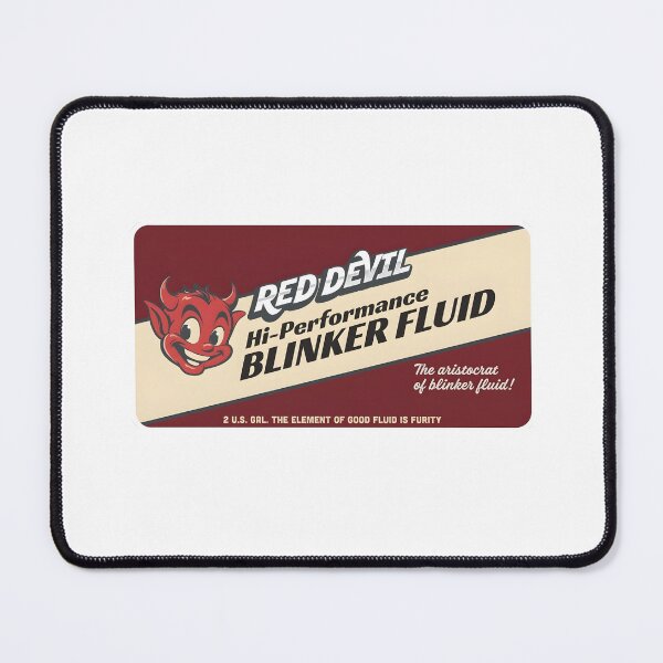 Item preview, Vintage Red Devil Blinker Fluid Sign designed and sold by interdesigner.