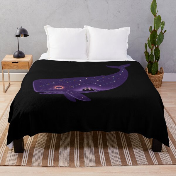 Item preview, Cosmic Whale Constellation with Pequod Ship designed and sold by Fenay Designs.