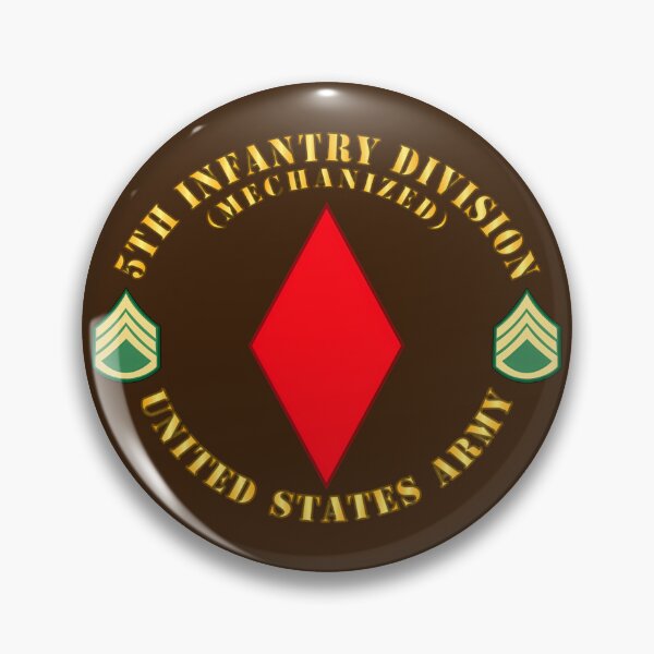 Item preview, 5th Infantry Division Badge Emblem designed and sold by KotosMice.