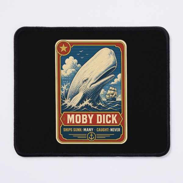 Item preview, Moby Dick: Ships Sunk Many, Caught Never designed and sold by Fenay Designs.