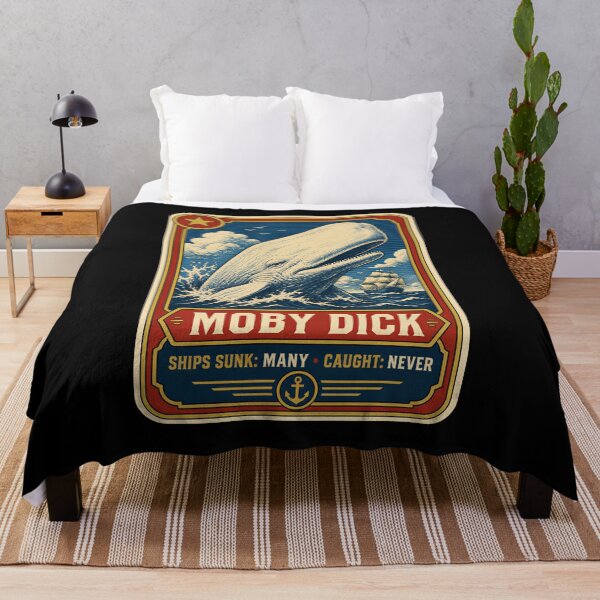 Item preview, Moby Dick: Ships Sunk Many, Caught Never designed and sold by Fenay Designs.