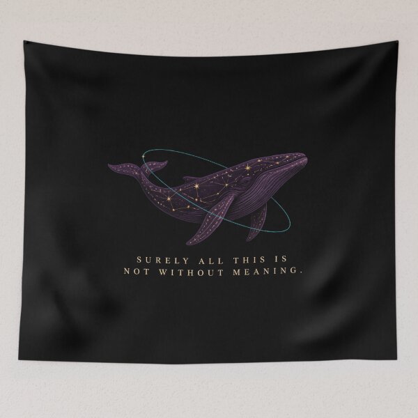 Item preview, Surely All This Is Not Without Meaning Cosmic Whale designed and sold by Fenay Designs.