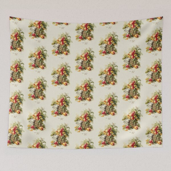 Item preview, Apple Picking Day – Cozy Autumn Orchard Watercolor designed and sold by Helenaphotoart.
