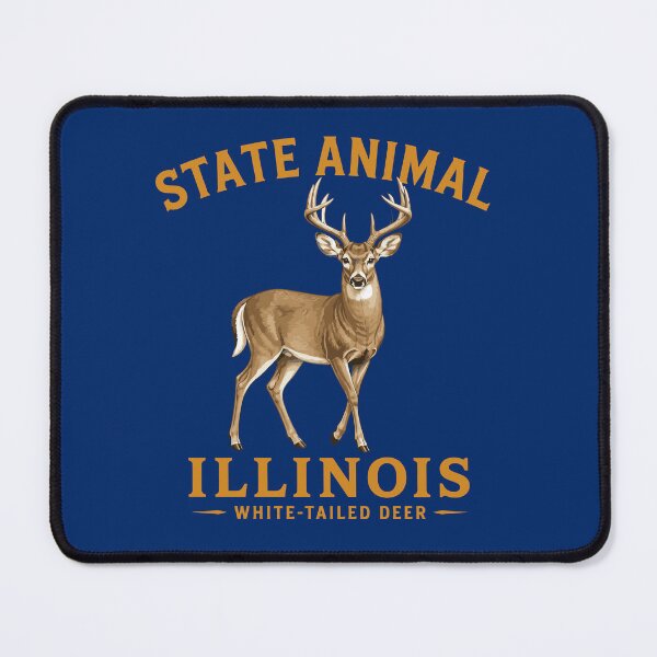 Item preview, Illinois Wildlife Emblem Proud And Majestic designed and sold by taiche.