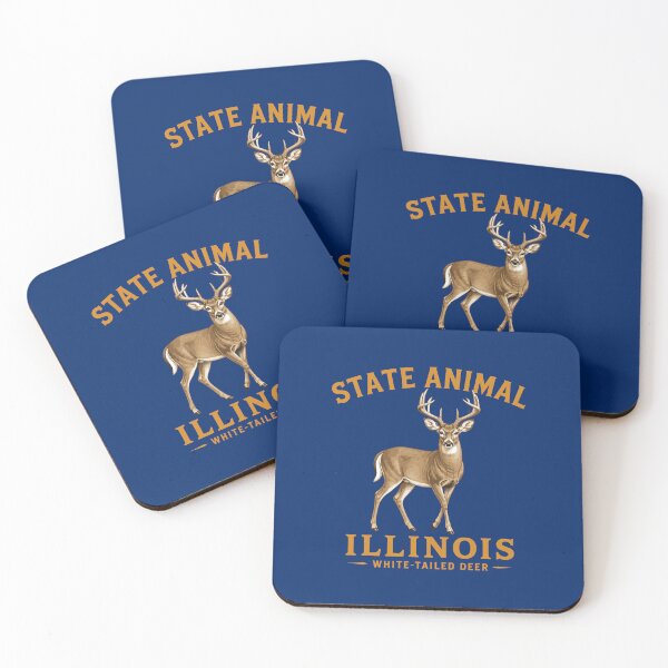 Item preview, Illinois Wildlife Emblem Proud And Majestic designed and sold by taiche.