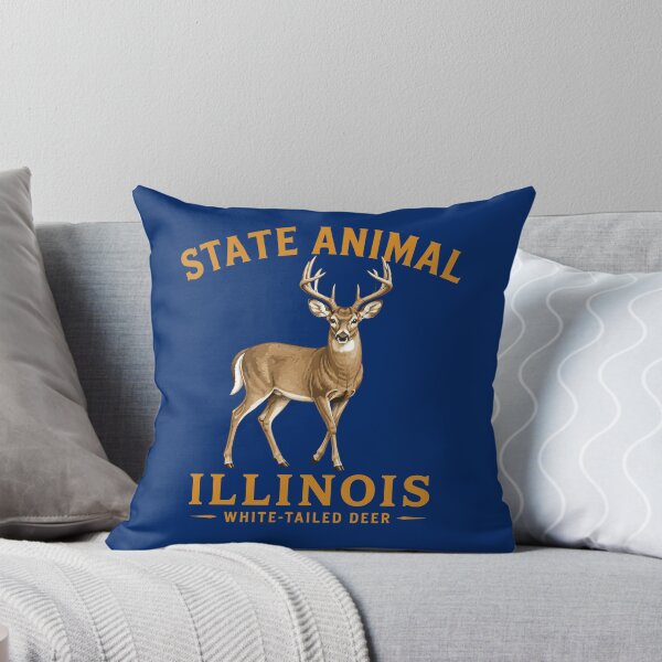 Item preview, Illinois Wildlife Emblem Proud And Majestic designed and sold by taiche.