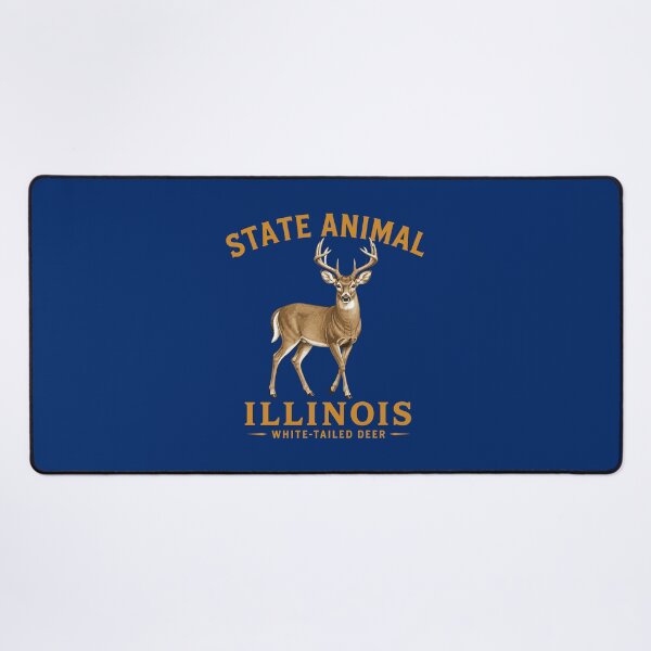 Item preview, Illinois Wildlife Emblem Proud And Majestic designed and sold by taiche.