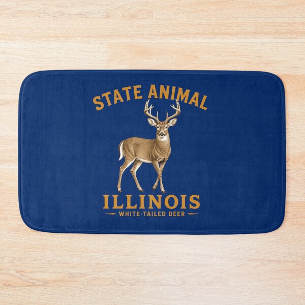 Item preview, Illinois Wildlife Emblem Proud And Majestic designed and sold by taiche.