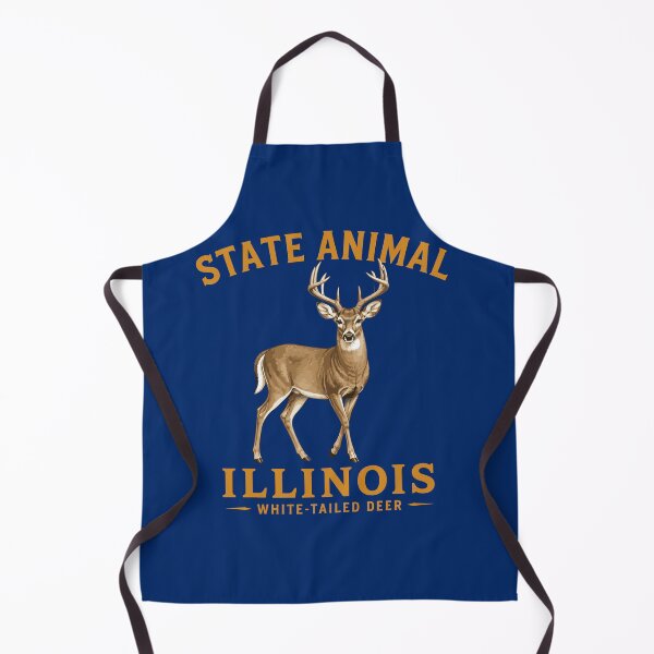 Item preview, Illinois Wildlife Emblem Proud And Majestic designed and sold by taiche.