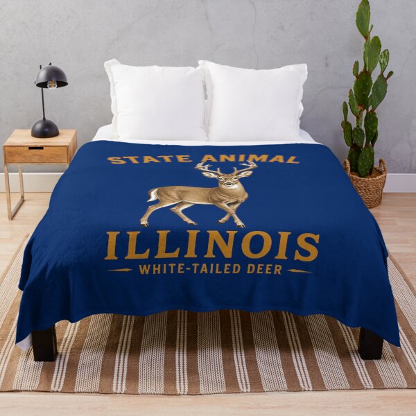 Item preview, Illinois Wildlife Emblem Proud And Majestic designed and sold by taiche.