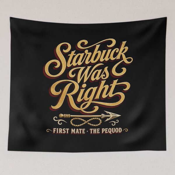 Artikelvorschau, Moby Dick: Starbuck hatte Recht entworfen und verkauft von Fenay Designs.