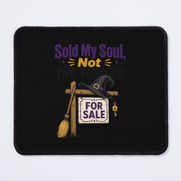 Item preview, Sold My Soul Not My House Shirt, Comfort Colors® Witchy Realtor Tee, Funny Halloween Real Estate Agent Graphic designed and sold by TshirtsLabs.