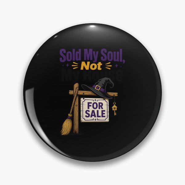 Item preview, Sold My Soul Not My House Shirt, Comfort Colors® Witchy Realtor Tee, Funny Halloween Real Estate Agent Graphic designed and sold by TshirtsLabs.