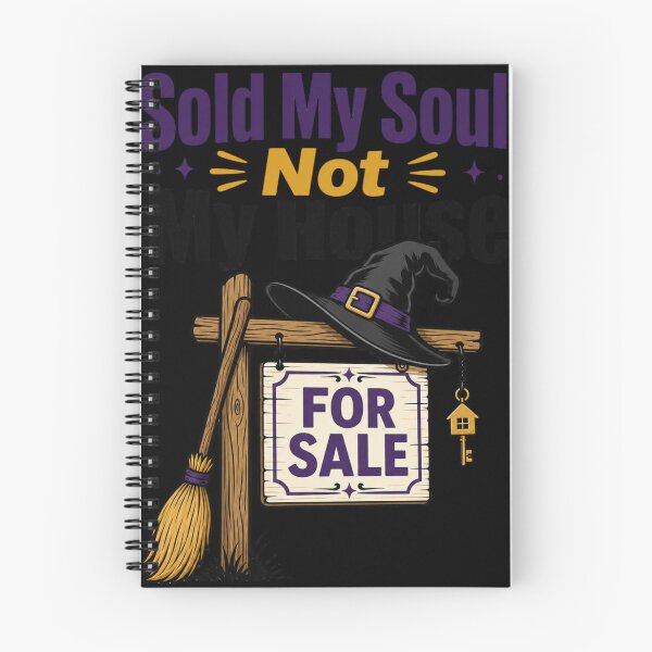 Item preview, Sold My Soul Not My House Shirt, Comfort Colors® Witchy Realtor Tee, Funny Halloween Real Estate Agent Graphic designed and sold by TshirtsLabs.