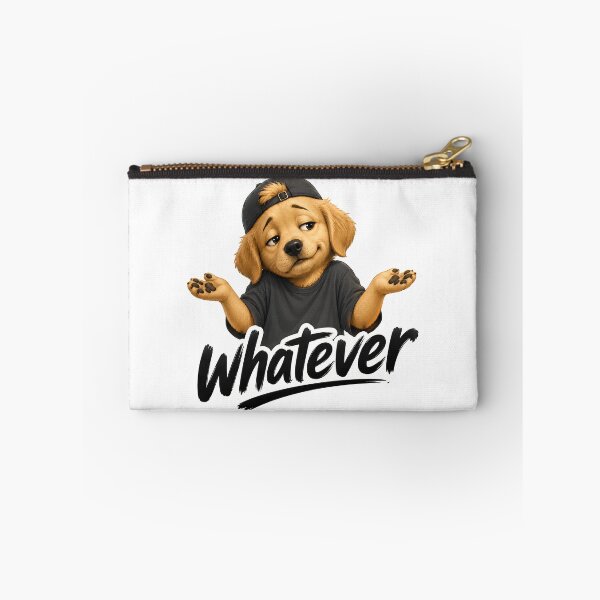 Item preview, Funny Sarcastic Dog Saying Whatever designed and sold by Pawfect Vibes Hub.