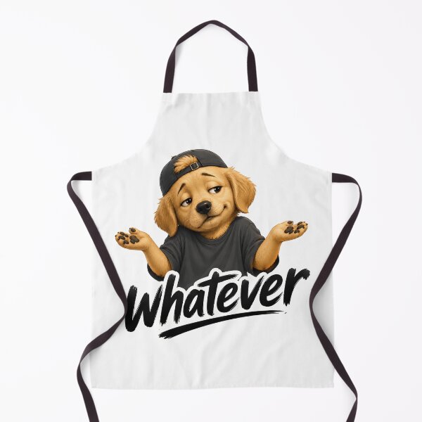 Item preview, Funny Sarcastic Dog Saying Whatever designed and sold by Pawfect Vibes Hub.