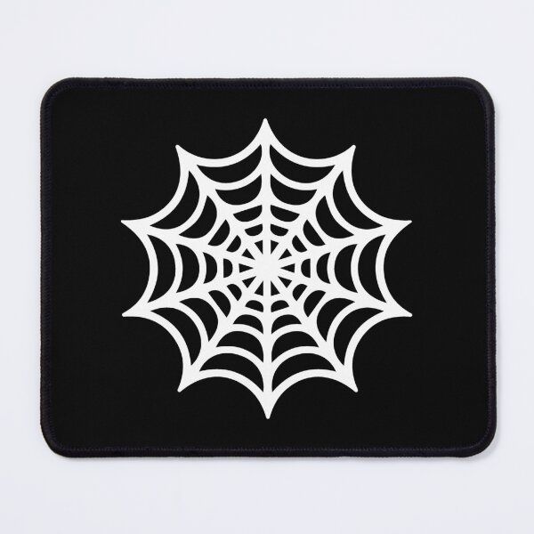 Item preview, White Spider Web Halloween Silhouette Graphic designed and sold by pattern-archive.