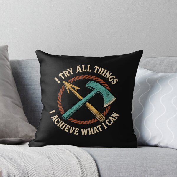 Item preview, I Try All Things Ahab Harpoon and Hammer Emblem designed and sold by Fenay Designs.