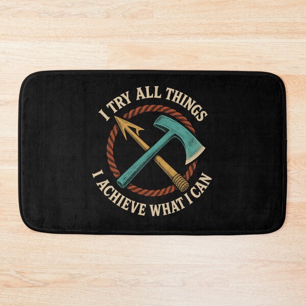 Item preview, I Try All Things Ahab Harpoon and Hammer Emblem designed and sold by Fenay Designs.