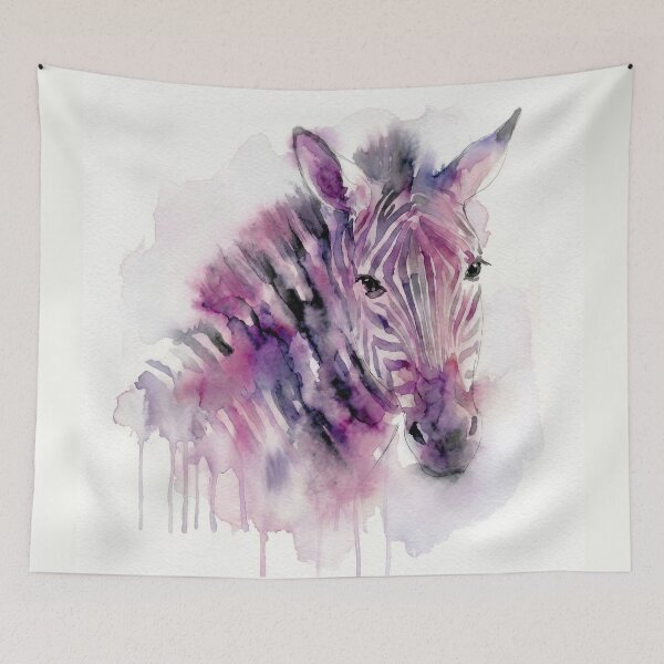 Artikelvorschau, Zebra Splash Portrait entworfen und verkauft von caracatita75.