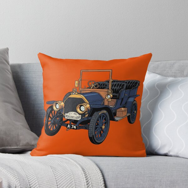 Item preview, 1903 Mercedes 60HP Vintage Antique Grand Prix Tourer Art Print designed and sold by FreiherrPK.