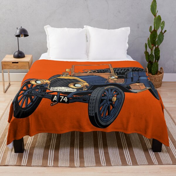 Item preview, 1903 Mercedes 60HP Vintage Antique Grand Prix Tourer Art Print designed and sold by FreiherrPK.