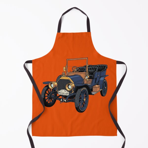 Item preview, 1903 Mercedes 60HP Vintage Antique Grand Prix Tourer Art Print designed and sold by FreiherrPK.