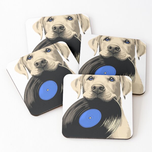 Item preview, golden retriever with record blue eyes designed and sold by PhiloDoh.