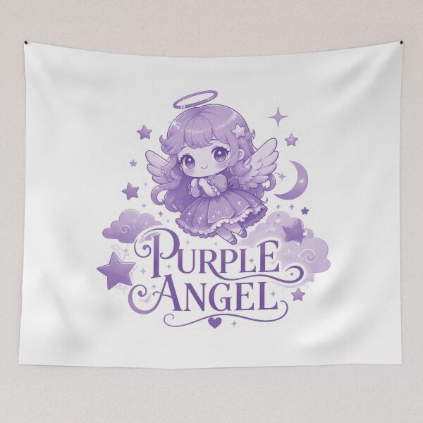 Item preview, Purple Angel designed and sold by Stylestickers55.