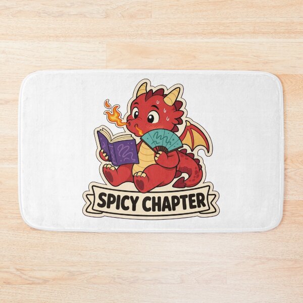 Item preview, Spicy Chapter Warning | Funny Romantasy Reading Gift Design designed and sold by StickyGuys.