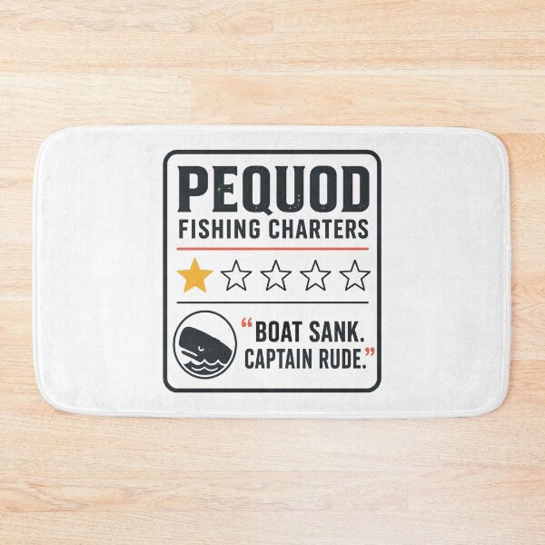Item preview, Moby Dick: Pequod Fishing Charters One-Star Review designed and sold by Fenay Designs.