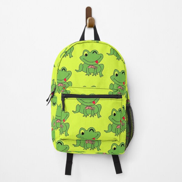 Item preview, What Green Frog Funny Winking Cartoon designed and sold by MariaPCMaria.