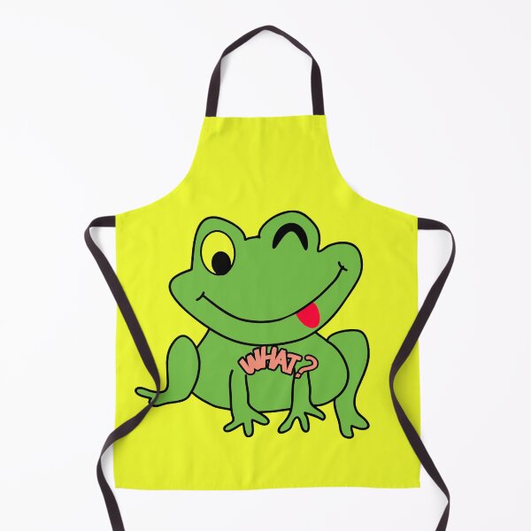 Item preview, What Green Frog Funny Winking Cartoon designed and sold by Funnygiftsstudio .