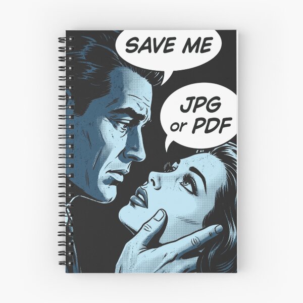 Item preview, Funny Office Romance - Save Me, JPG Or PDF designed and sold by legendaryskins.