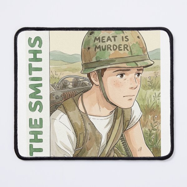 Aperçu de l'œuvre La viande est un meurtre créée et vendue par Simsonic.