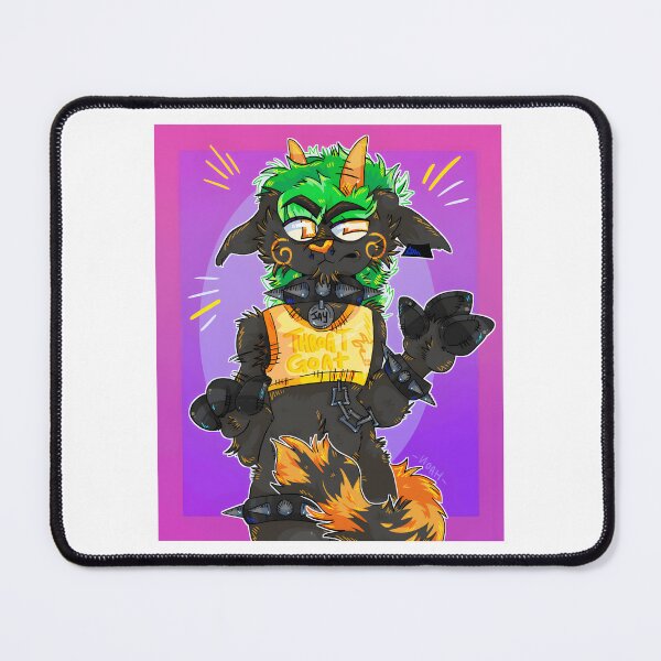 Item preview, Punk Rock Anthropomorphic Goat Character designed and sold by Catsi-Nook-Art.