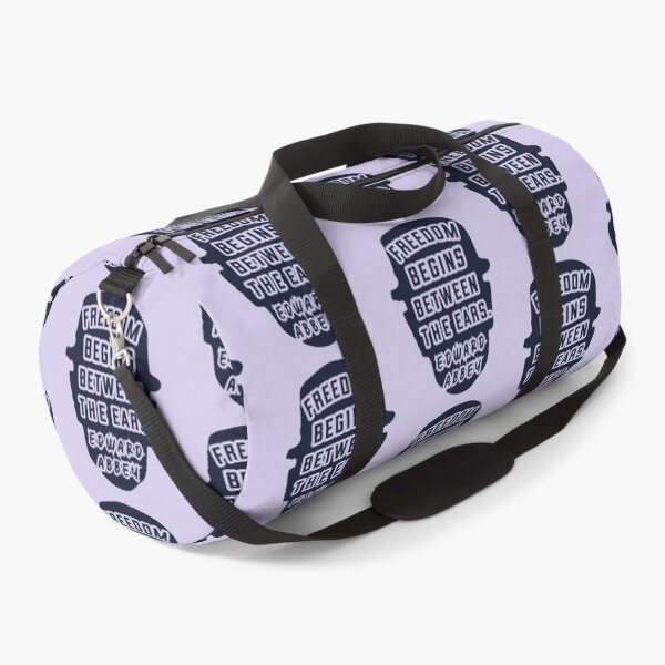 Item preview, Edward Abbey quote: Freedom begins between the ears. designed and sold by artbleed.
