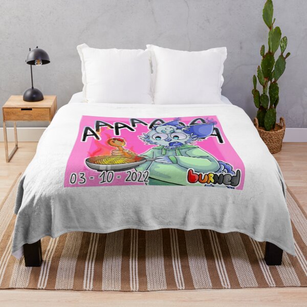 Item preview, Cartoon Character Burning Food designed and sold by Catsi-Nook-Art.