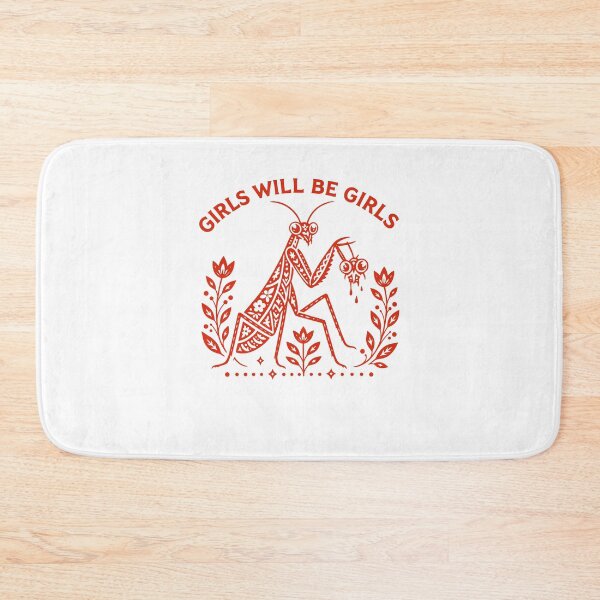 Item preview, Girls Will Be Girls Praying Mantis Fun designed and sold by cerima.