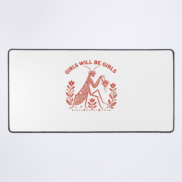 Item preview, Girls Will Be Girls Praying Mantis Fun designed and sold by cerima.