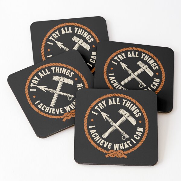 Item preview, Try All Things, Achieve What I Can Nautical Quote designed and sold by Fenay Designs.