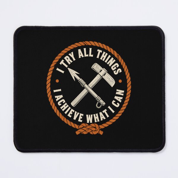 Item preview, Try All Things, Achieve What I Can Nautical Quote designed and sold by Fenay Designs.