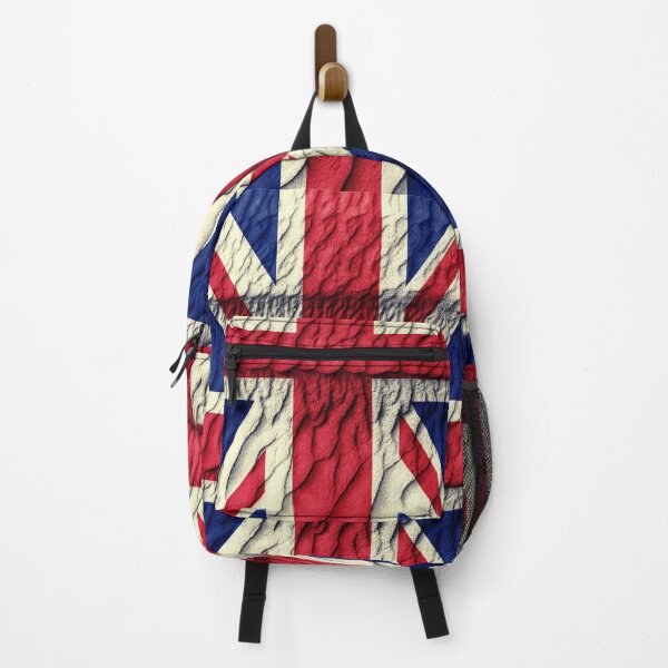 Item preview, UK Flag, Weathered Fabric Design designed and sold by YOFANTZ!.