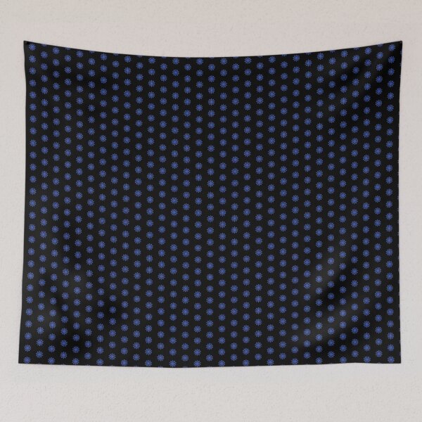 Item preview, Royal Blue Spider Web Halloween Silhouette Graphic designed and sold by pattern-archive.