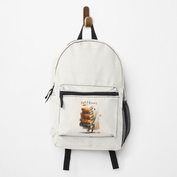 Item preview, Boo & Books – Cute Ghost Carrying Vintage Books designed and sold by Helenaphotoart.