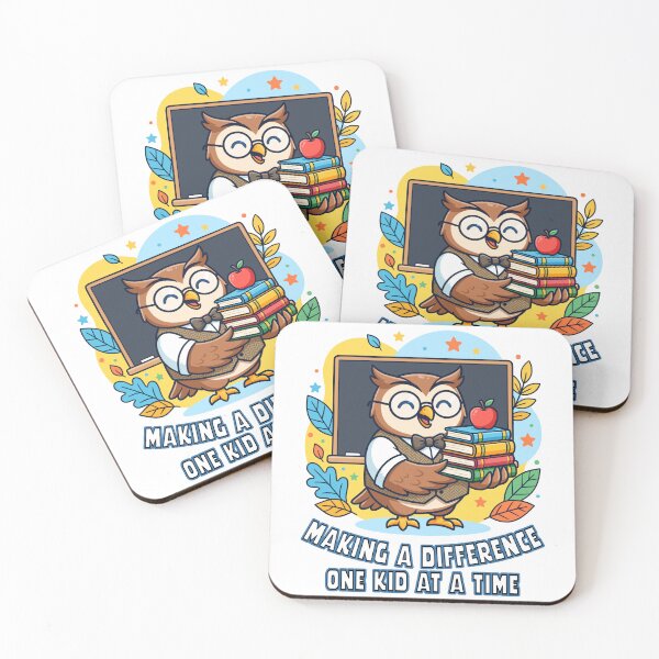 Item preview, Cute Wise Owl Teacher Back To School Classroom Graphic Illustration designed and sold by DiNata.