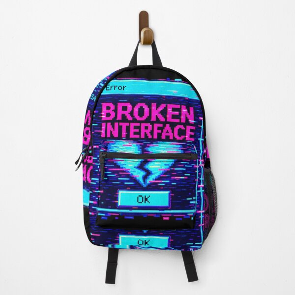 Item preview, Broken Interface – Glitch Heart System Failure designed and sold by JupiterGlitchEmpire.