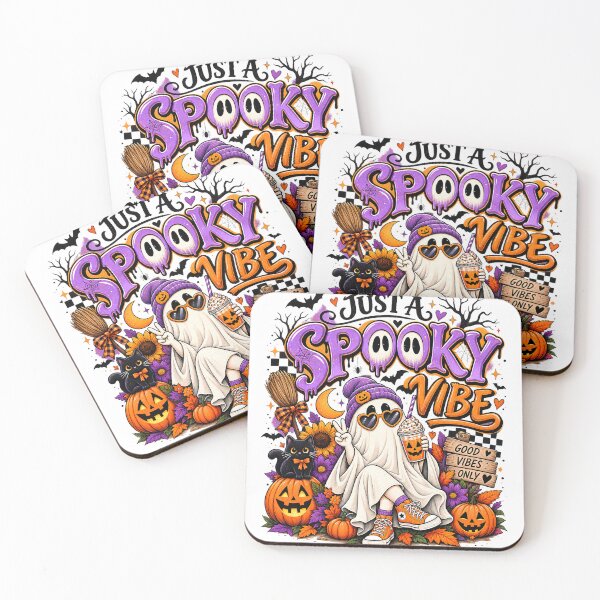 Item preview, Just a Spooky Vibe Cute Ghost Halloween Design designed and sold by BeautifyDesign.