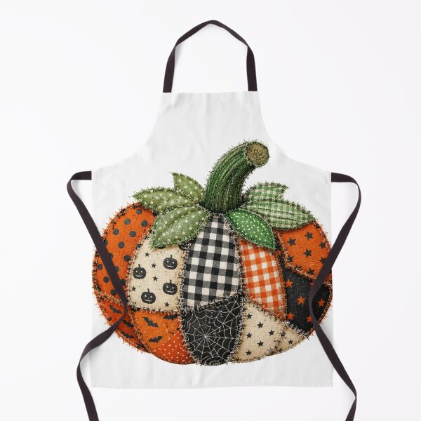 Item preview, Halloween rustic patchwork pumpkin designed and sold by IfItFits_za.