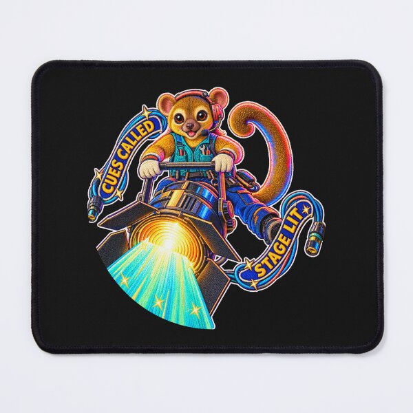 Item preview, Labor Day Kinkajou Lighting Technician – Cues Called Stage Lit designed and sold by Jaani-T.